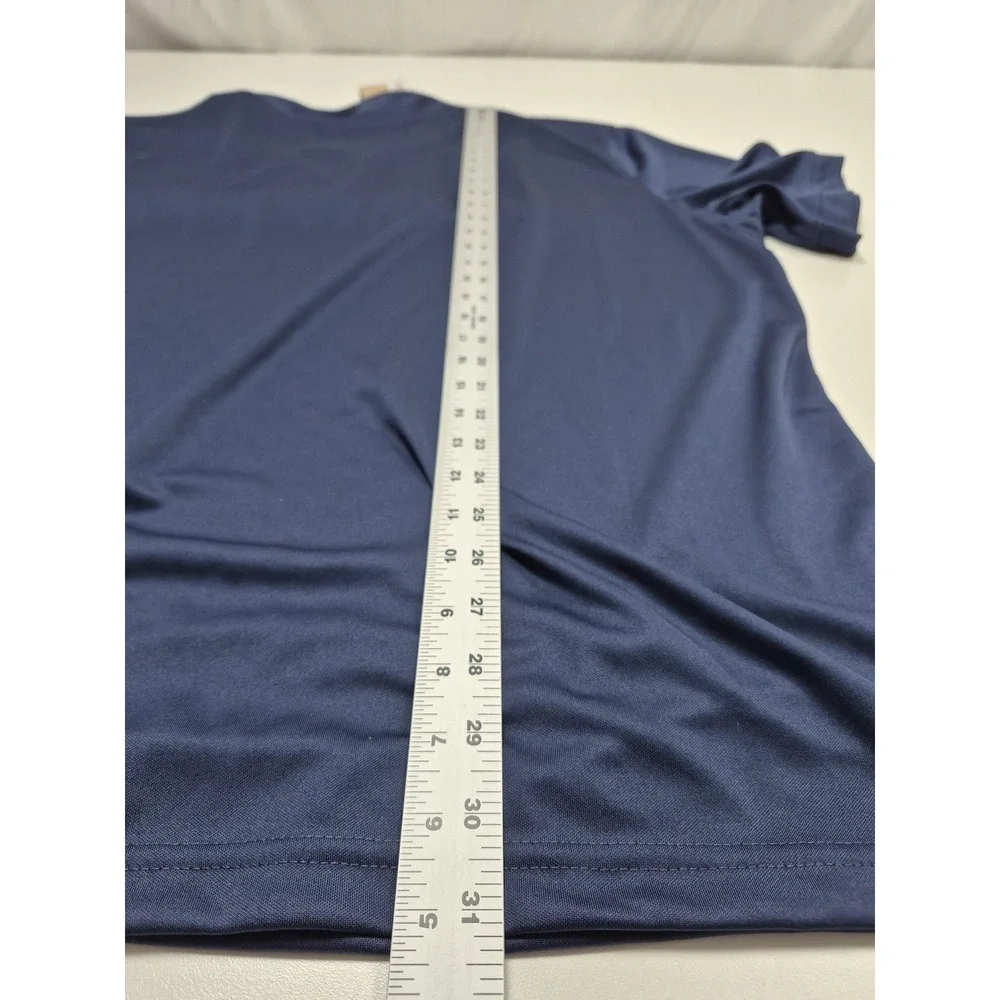 Wolverines Jordan Dri-FIT Shirt Mens 2XL Blue Short Sleeve Football Jersey